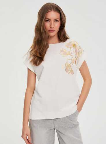 Футболка L-TS-4940 OFF WHITE