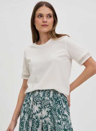 Футболка L-TS-4671 OFF WHITE