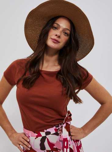 Футболка L-TS-4052 BROWN