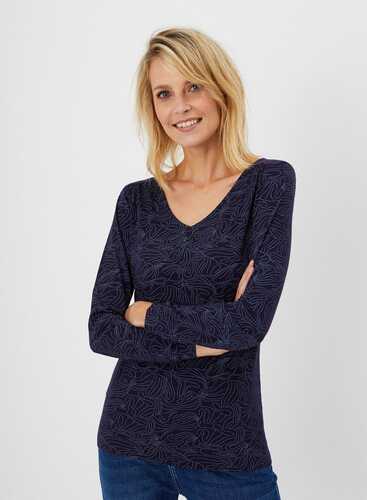 Футболка довгий рукав Z-TS-3627 NAVY