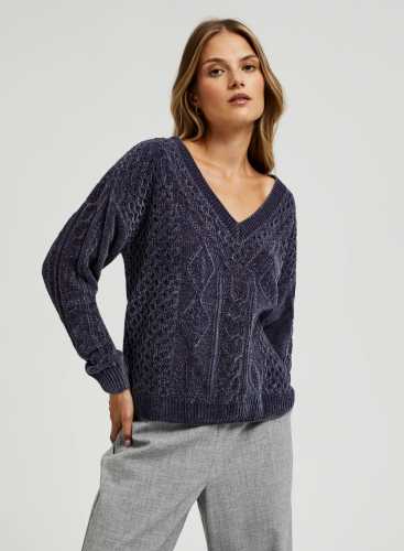 Светр Z-SW-4523 NAVY MEL