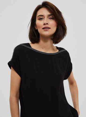 Блузка L-KO-3756 BLACK