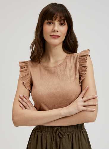 Футболка L-TS-4388 COFFEE