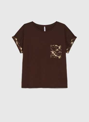 Футболка L-TS-4996 D.BROWN