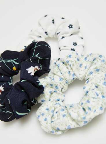 Резинка для волосся 3 шт. L-FR-4300 L.BEIGE