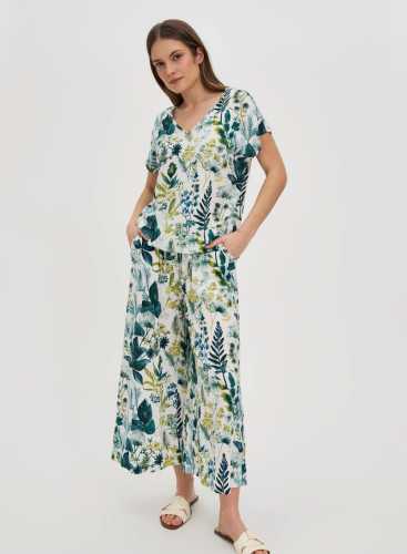 Блузка L-KO-4649 OFF WHITE