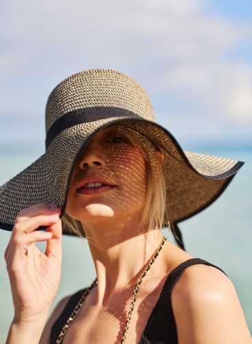 Капелюшок L-CZ-4603 BLACK MEL