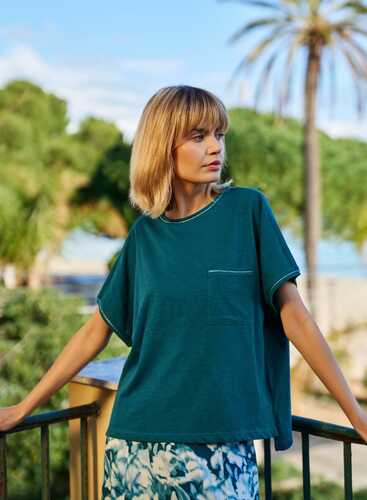 Футболка L-TS-4693 D.GREEN