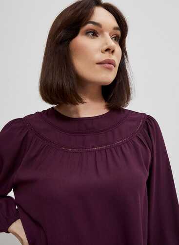 Блузка Z-KO-3930 BURGUNDY