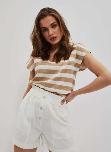 Шорти L-SH-4019 OFF WHITE