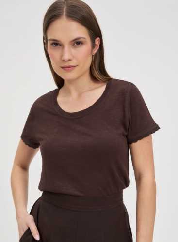 Футболка L-TS-4672 D.BROWN