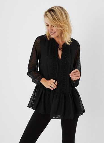 Блузка Z-KO-3636 BLACK