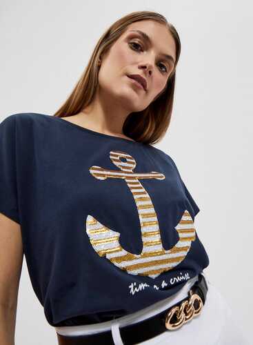 Футболка L-TS-4081 NAVY