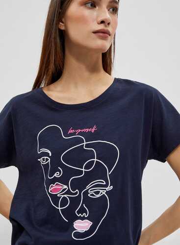 Футболка L-TS-4047 NAVY