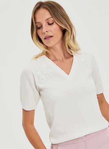 Светр L-SW-4906 OFF WHITE