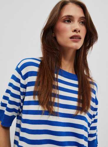 Светр L-SW-4003 OFF WHITE_BLUE