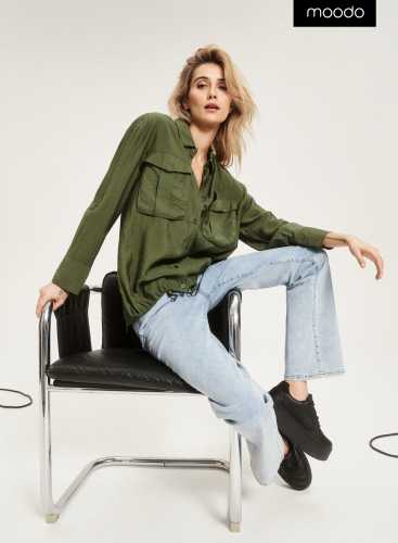 Блузка L-KO-4308 KHAKI