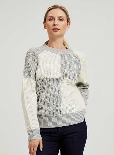 Светр Z-SW-4500 OFF WHITE_GREY