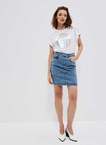 Спідниця L-SC-3703 BLUE