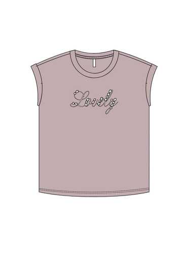 Футболка L-TS-4931 DUSTY PINK