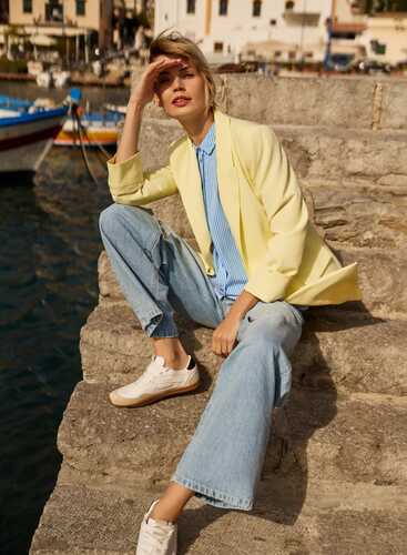 Жакет L-MR-4611 L.YELLOW