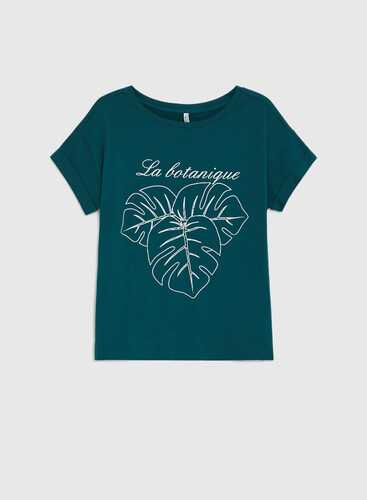 Футболка L-TS-4985 D.GREEN