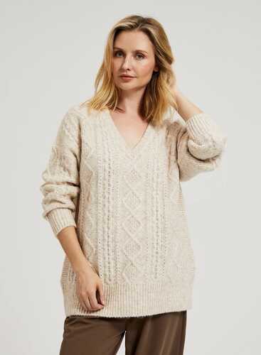 Светр Z-SW-4536 L.BEIGE MEL