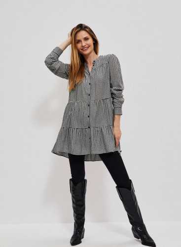 Блузка Z-KO-3928 WHITE_BLACK