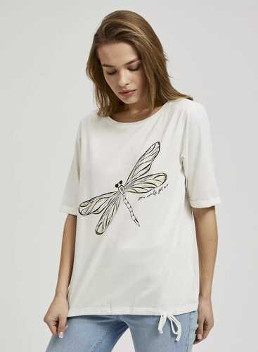 Футболка L-TS-4323 OFF WHITE