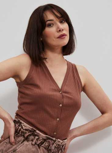 Топ L-TS-3764 COLD BROWN