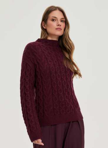 Светр Z-SW-4859 BURGUNDY