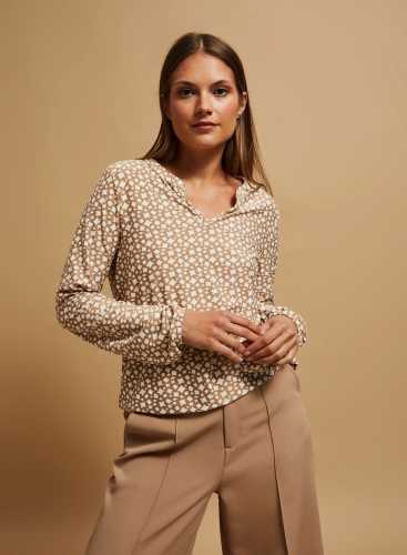 Футболка довгий рукав Z-TS-4209 OFF WHITE