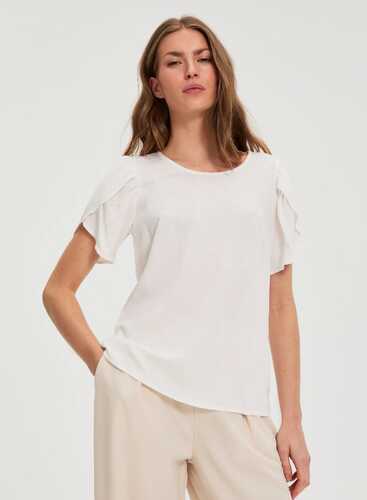 Блузка L-KO-4916 OFF WHITE