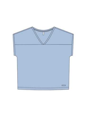 Футболка L-TS-4984 L.BLUE