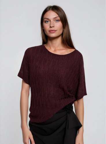 Светр Z-SW-4866 BURGUNDY