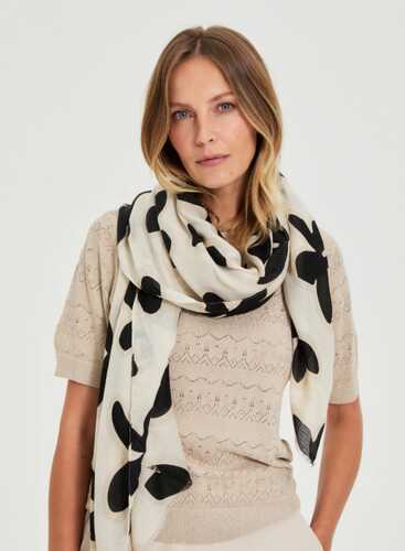 Шарф L-SZ-4912 CREAM