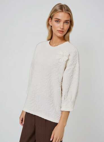 Кофта L-BL-4912 OFF WHITE