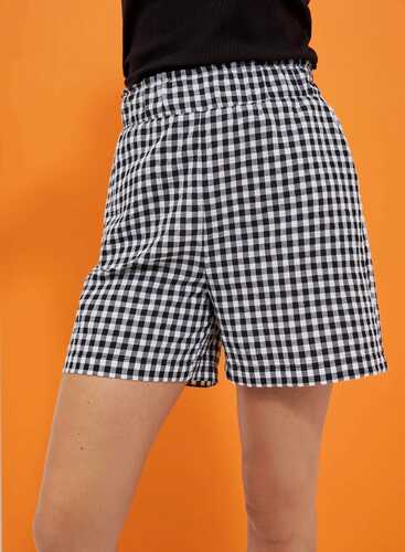 Шорти L-SH-4014 WHITE_BLACK