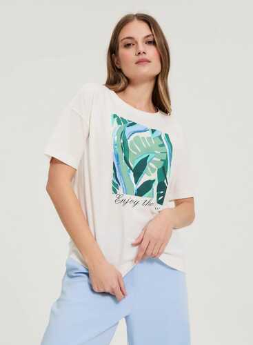 Футболка L-TS-4946 OFF WHITE