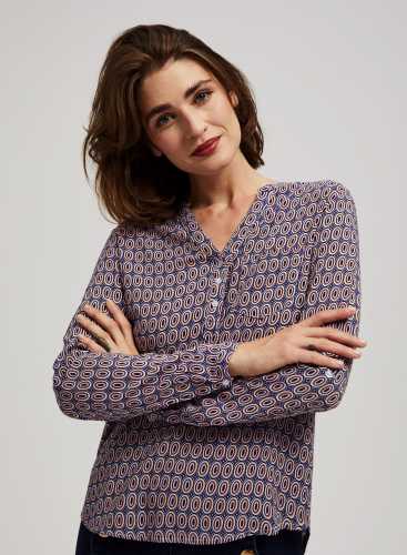 Блузка Z-KO-4205 L.BLUE