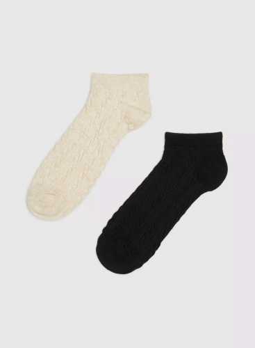 Шкарпетки (в упакуванні 2пари) L-SK-4309 BLACK