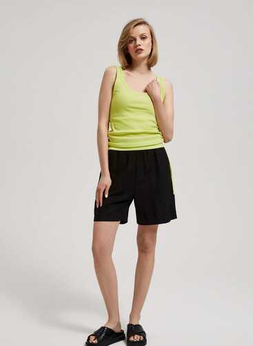 Шорти L-SH-4022 BLACK льон