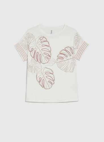 Футболка L-TS-4974 OFF WHITE