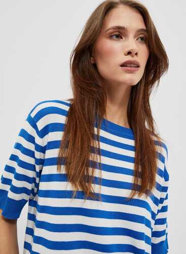 Светр L-SW-4003 OFF WHITE_BLUE