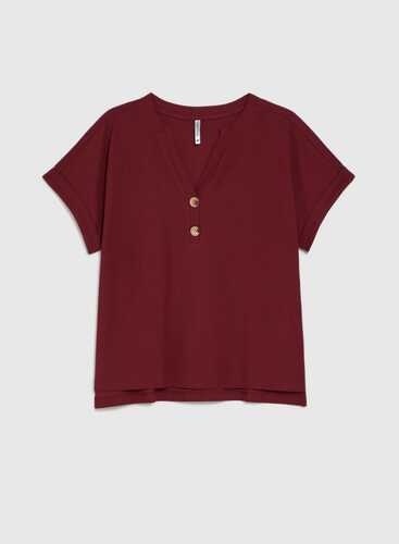 Футболка L-TS-4982 BURGUNDY