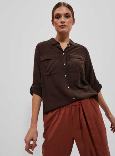 Блузка L-KO-4026 D.OAK