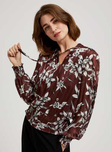 Блузка Z-KO-4231 D.BROWN