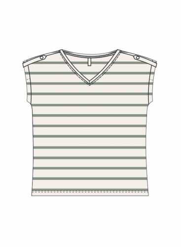 Футболка L-TS-4656 OLIVE