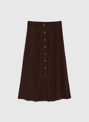 Спідниця L-SC-4914 D.BROWN