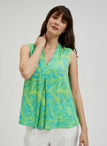 Блузка L-KO-4370 TURQUOISE